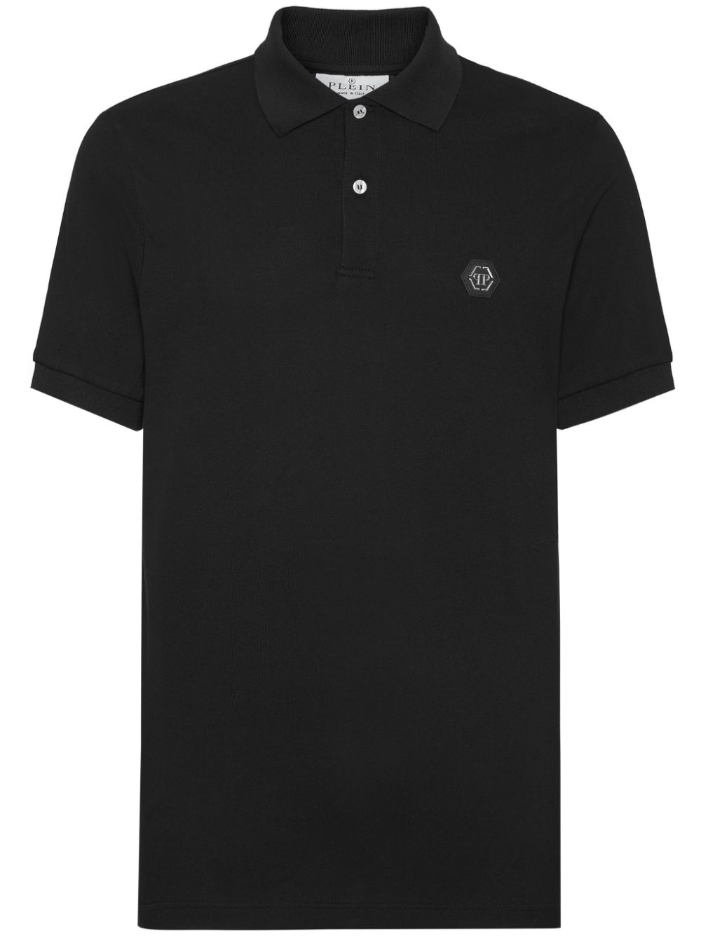 Philipp Plein Skull-print polo shirt - Black von Philipp Plein