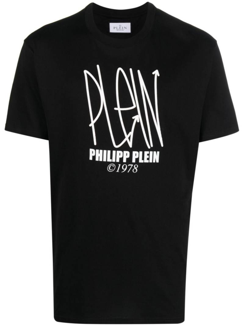 Philipp Plein Skull short-sleeved T-shirt - Black von Philipp Plein