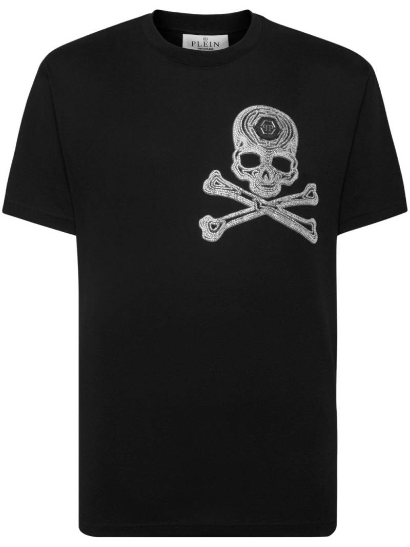 Philipp Plein Skull&Bones rhinestoned T-shirt - Black von Philipp Plein