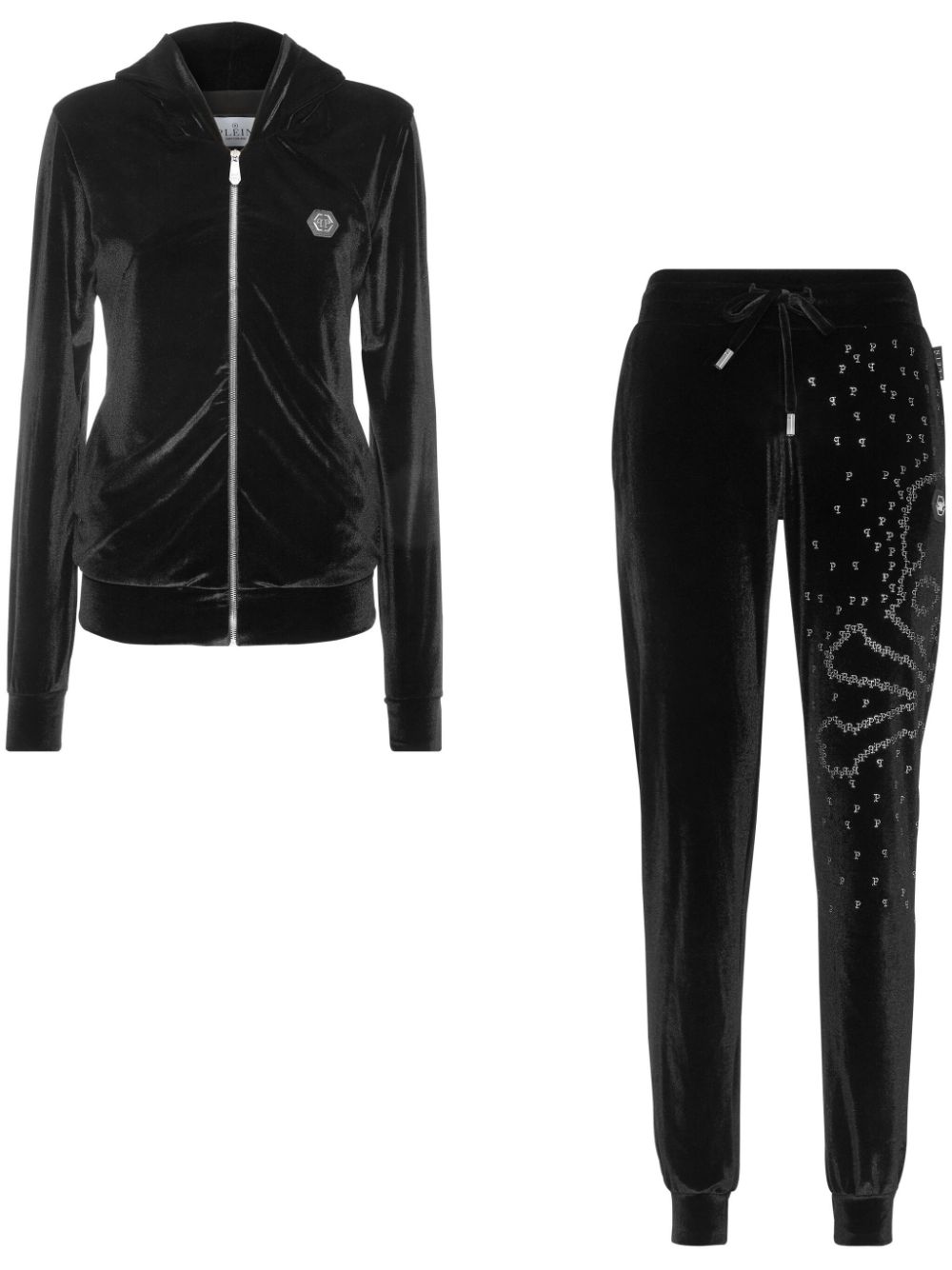 Philipp Plein Skull & Bones tracksuit (set of two) - Black von Philipp Plein