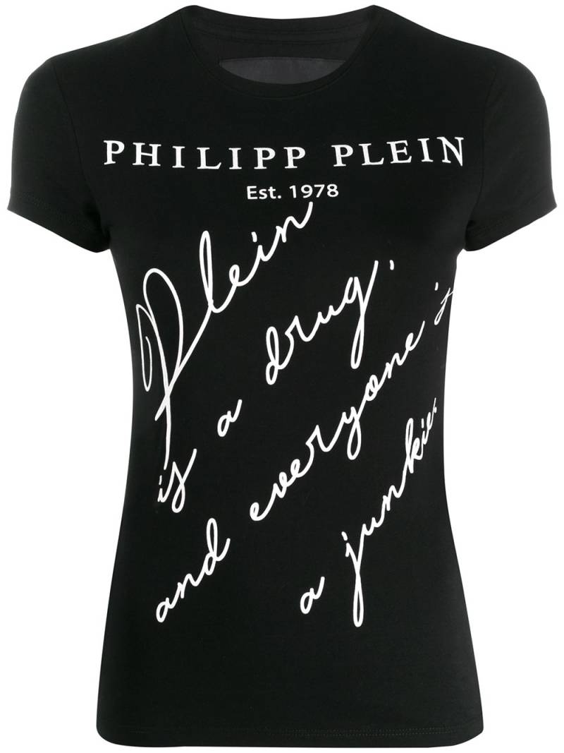 Philipp Plein Statement T-shirt - Black von Philipp Plein