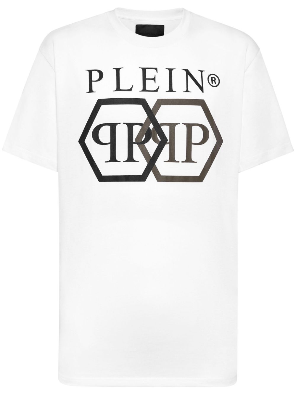 Philipp Plein Stones Hexagon T-shirt - White von Philipp Plein