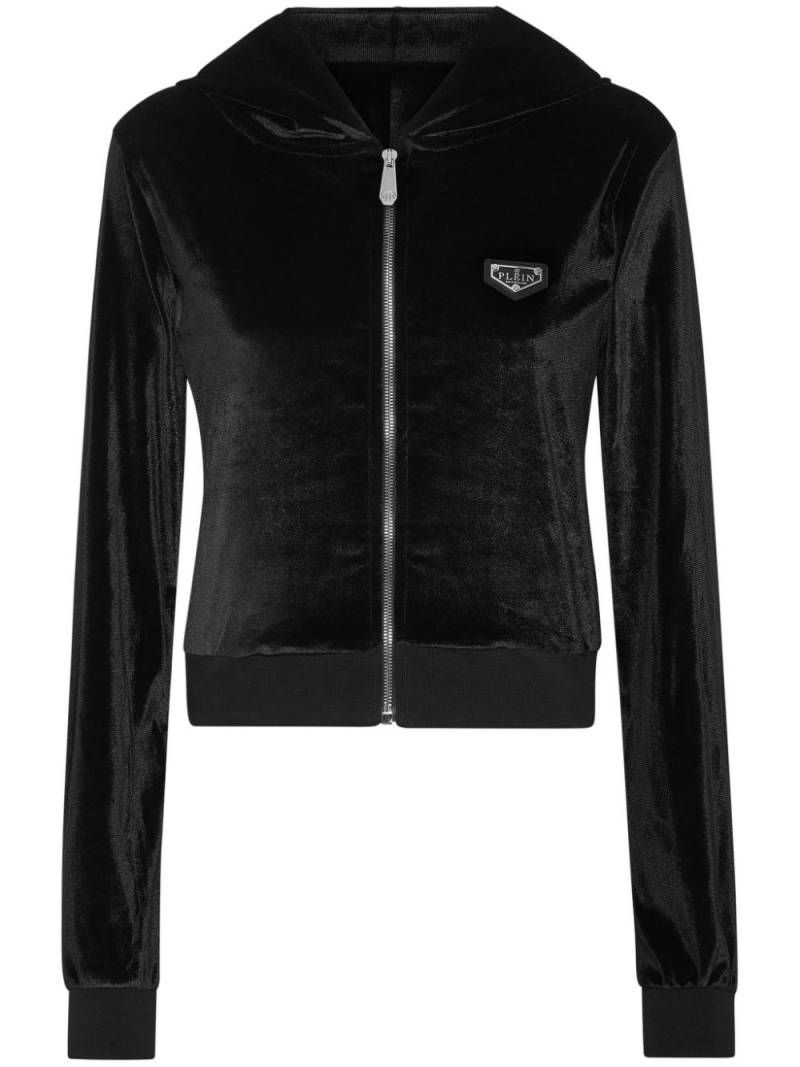 Philipp Plein Strass Skull hoodie - Black von Philipp Plein