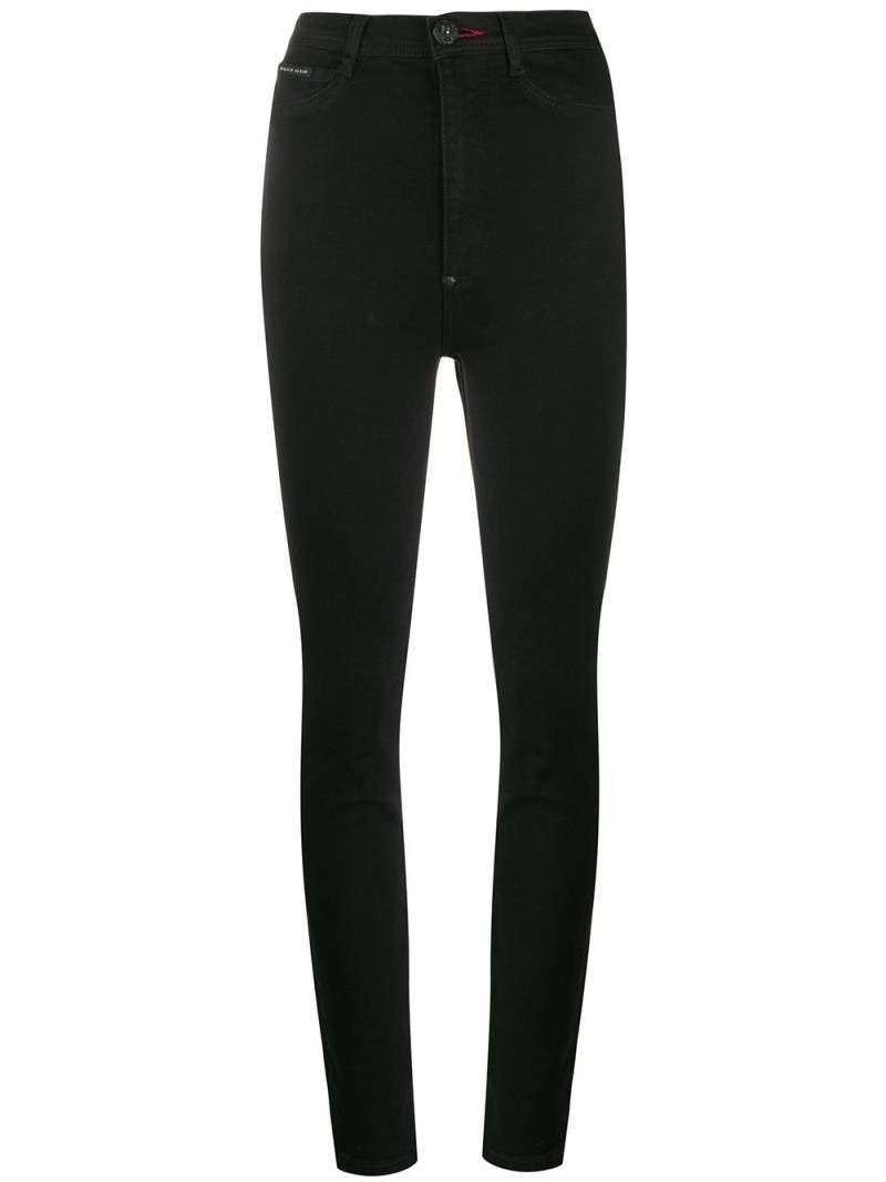 Philipp Plein super high rise skinny jeans - Black von Philipp Plein