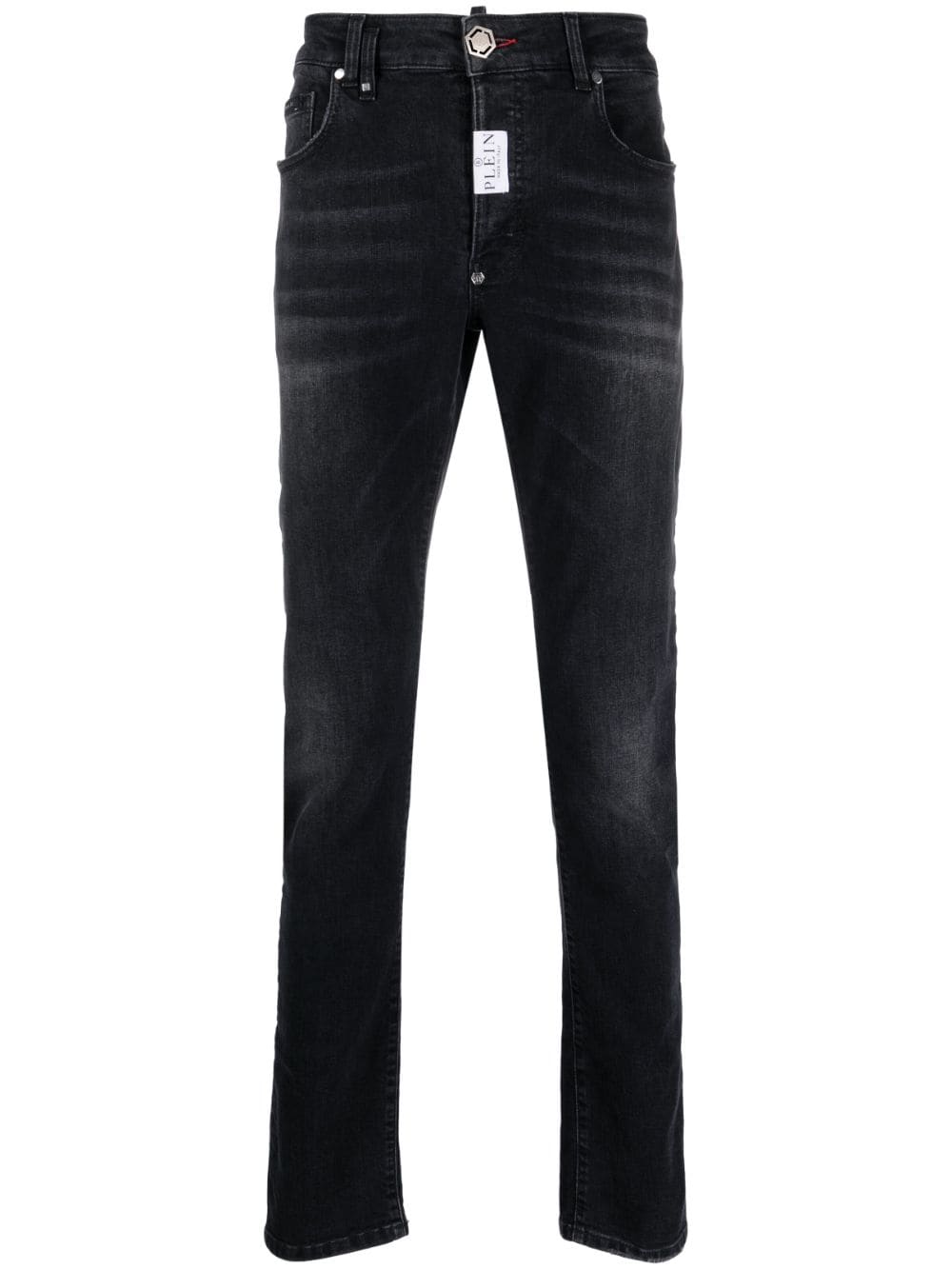 Philipp Plein Super Straight cotton jeans - Black von Philipp Plein