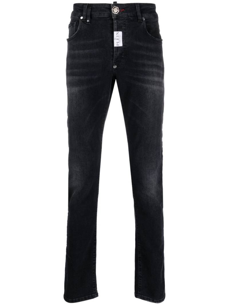 Philipp Plein Super Straight cotton jeans - Black von Philipp Plein