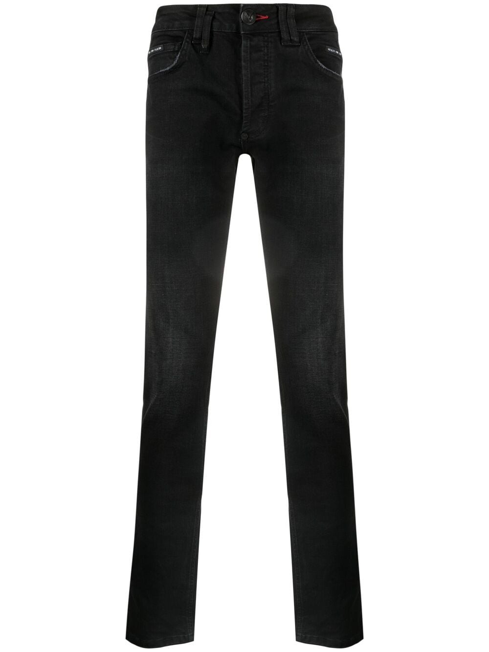 Philipp Plein Super Straight stonewashed jeans - Black von Philipp Plein