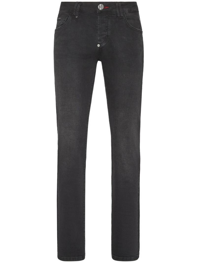 Philipp Plein Supreme Iconic straight-leg jeans - Black von Philipp Plein