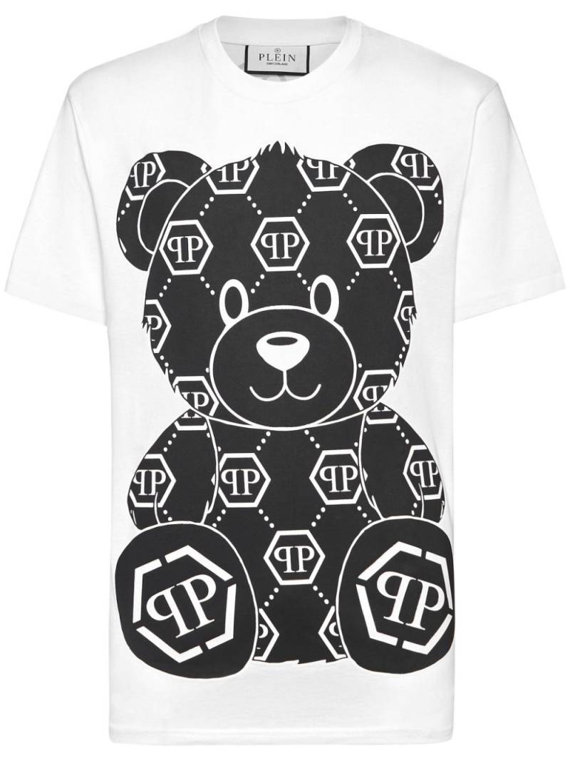 Philipp Plein Teddy Bear-print T-shirt - White von Philipp Plein