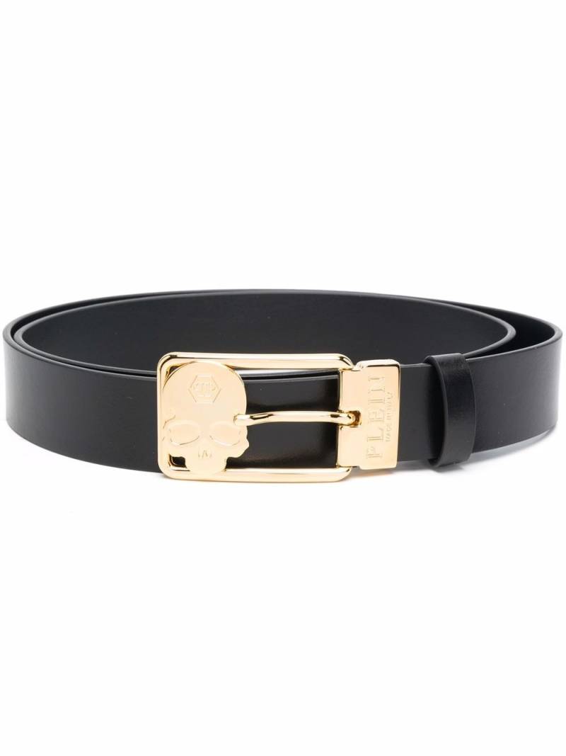 Philipp Plein buckle-fastening leather belt - Black von Philipp Plein