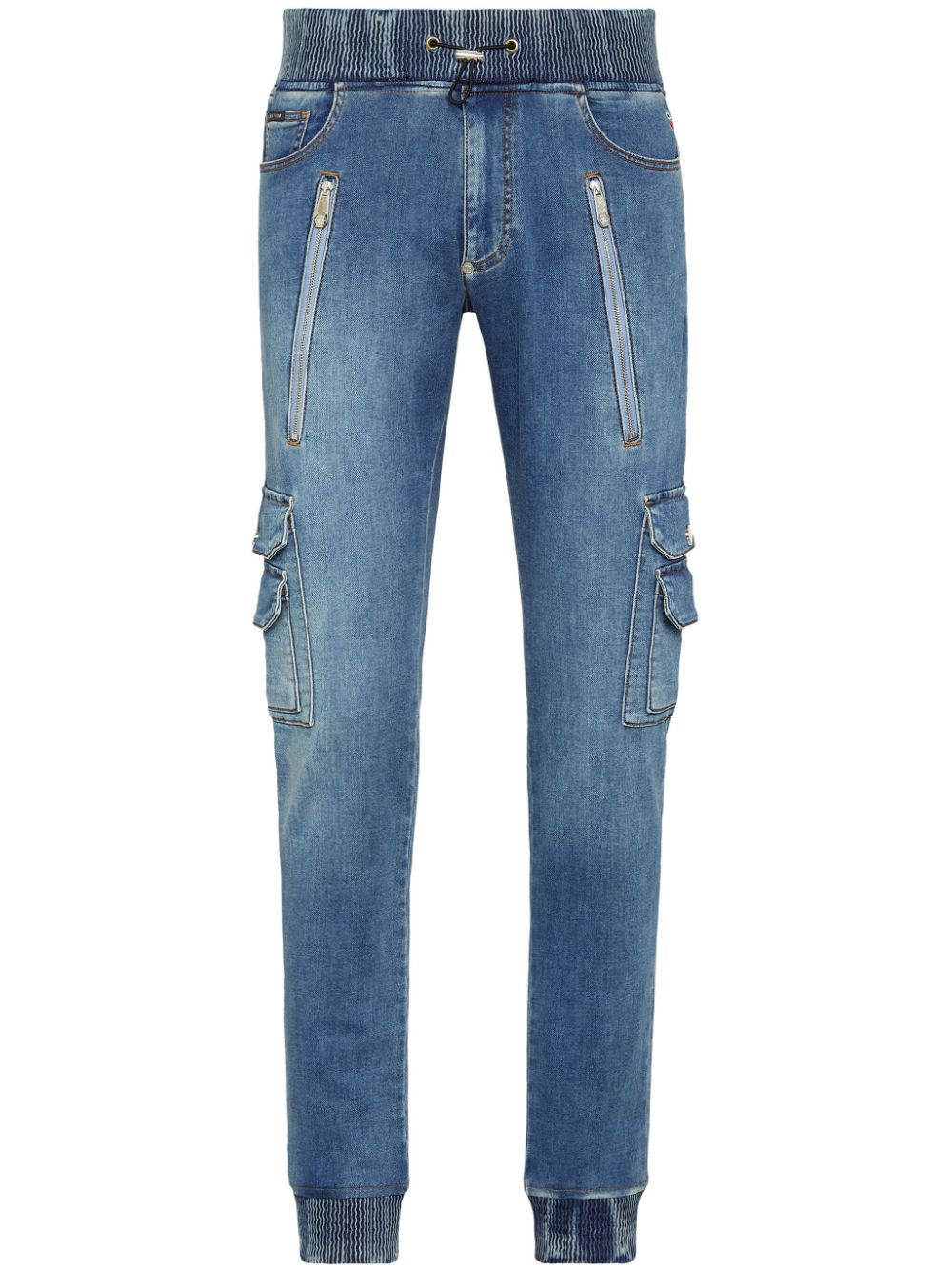 Philipp Plein cargo skinny jeans - Blue von Philipp Plein