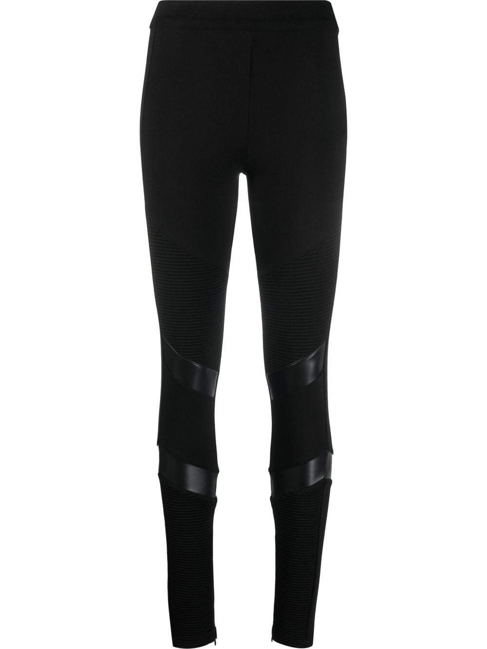 Philipp Plein contrast-stripe leggings - Black von Philipp Plein