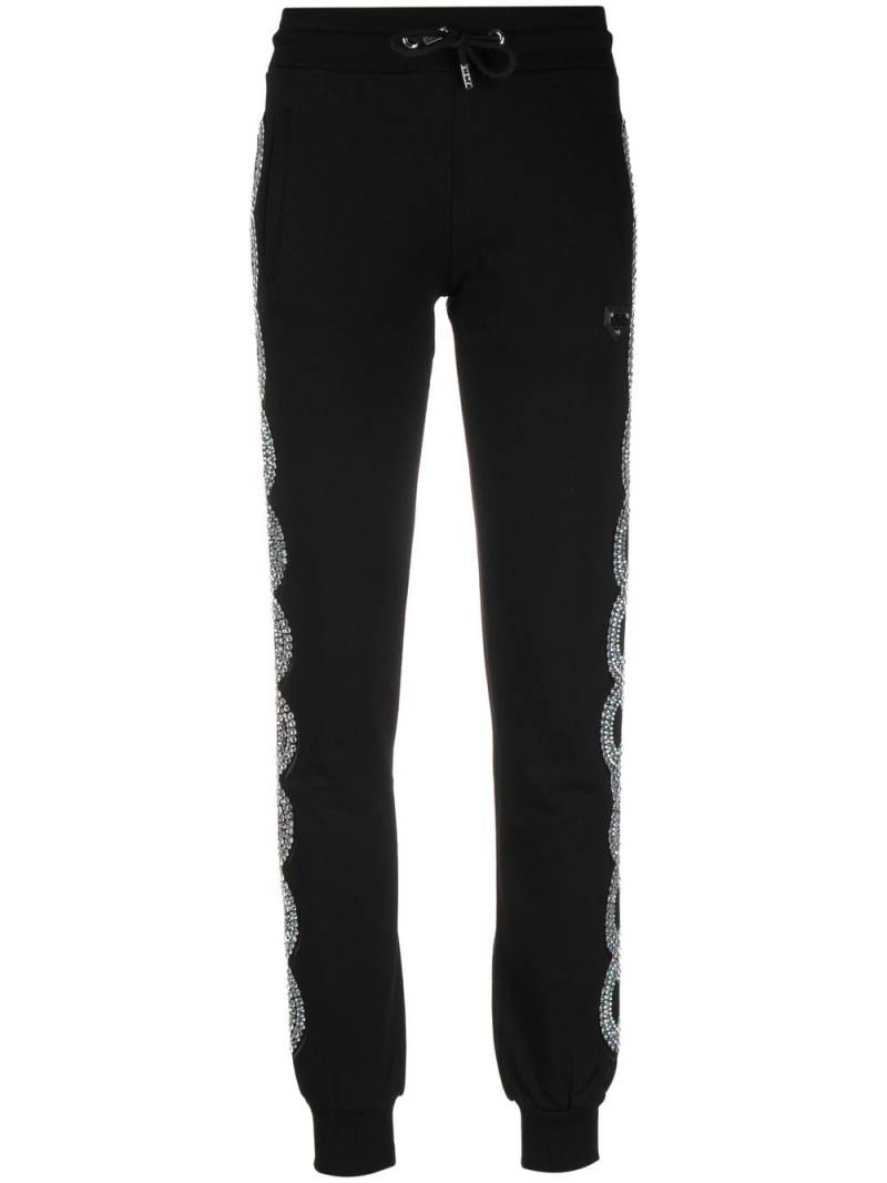 Philipp Plein crystal cable cotton jogging - Black von Philipp Plein