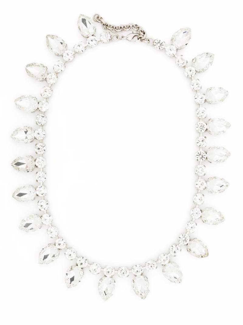 Philipp Plein crystal-embellished necklace - Silver von Philipp Plein