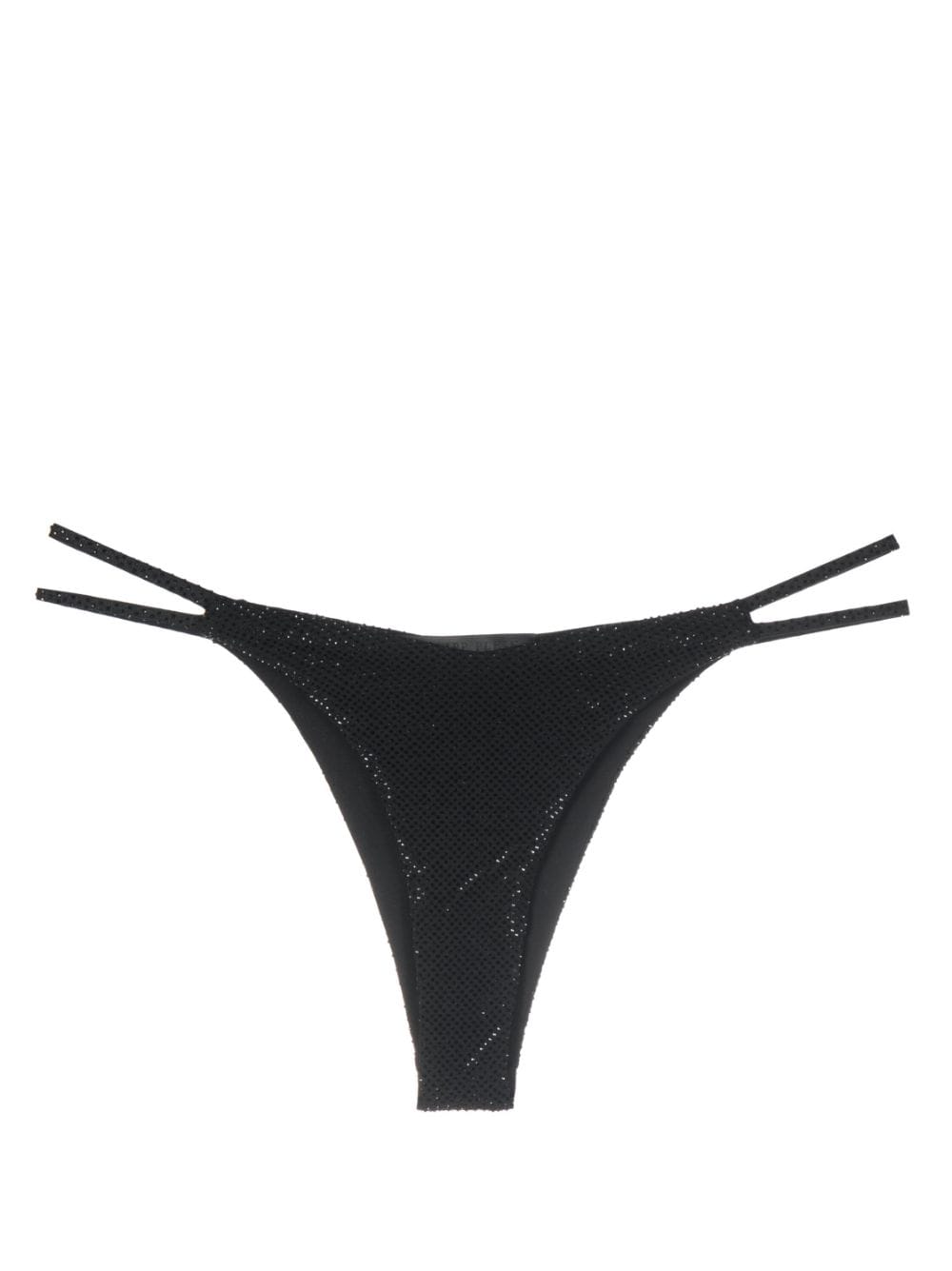 Philipp Plein crystal-embellished thong - Black von Philipp Plein