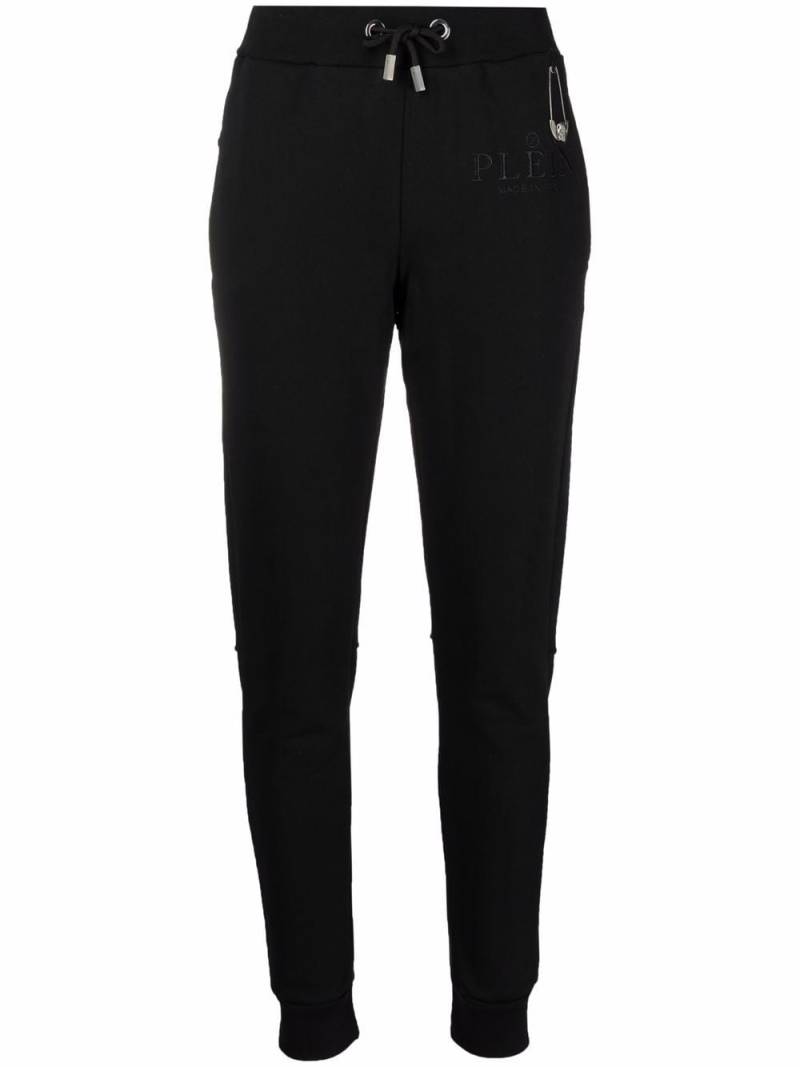 Philipp Plein embroidered-logo jogging trousers - Black von Philipp Plein