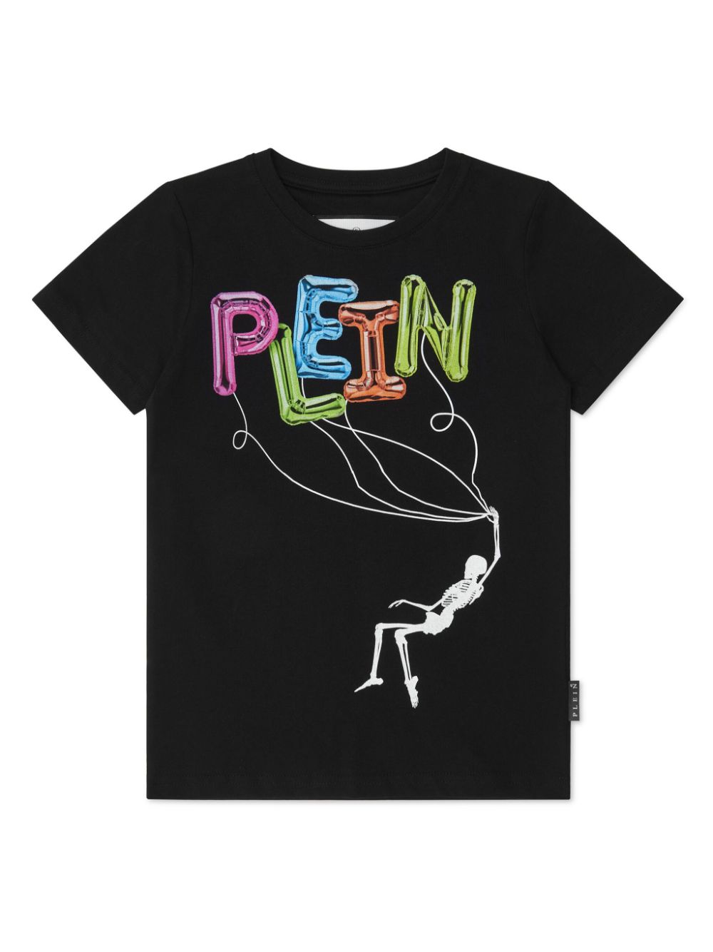 Philipp Plein Junior graphic-print cotton T-shirt - Black von Philipp Plein Junior