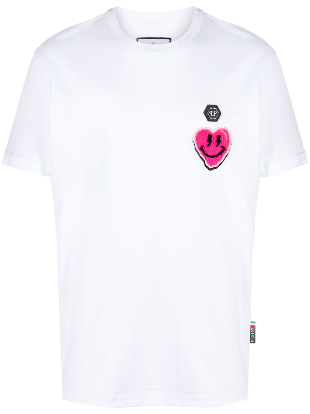 Philipp Plein graphic-print cotton T-shirt - White von Philipp Plein