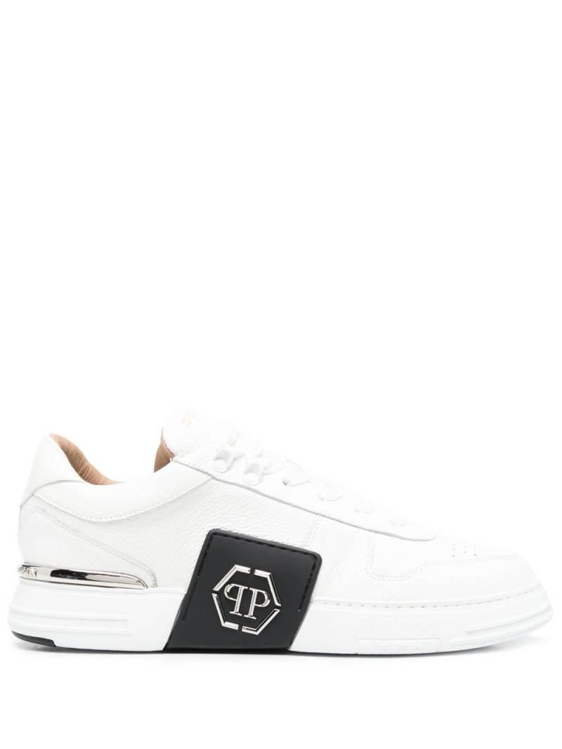 Philipp Plein hexagonal low-top sneakers - White von Philipp Plein