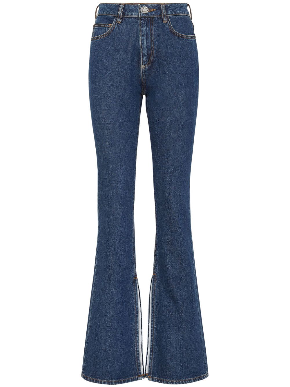 Philipp Plein high-waisted flared jeans - Blue von Philipp Plein