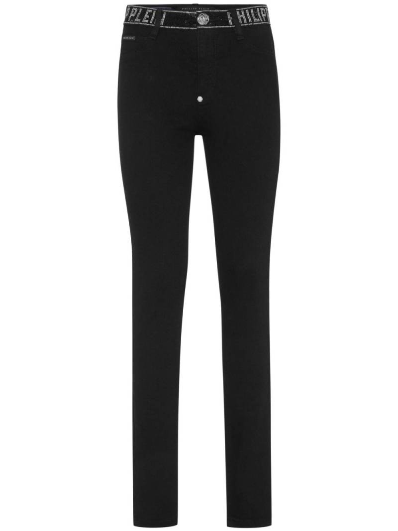 Philipp Plein high-waisted jeggings - Black von Philipp Plein