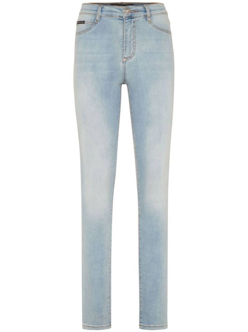 Philipp Plein high-waisted jeggings - Blue von Philipp Plein