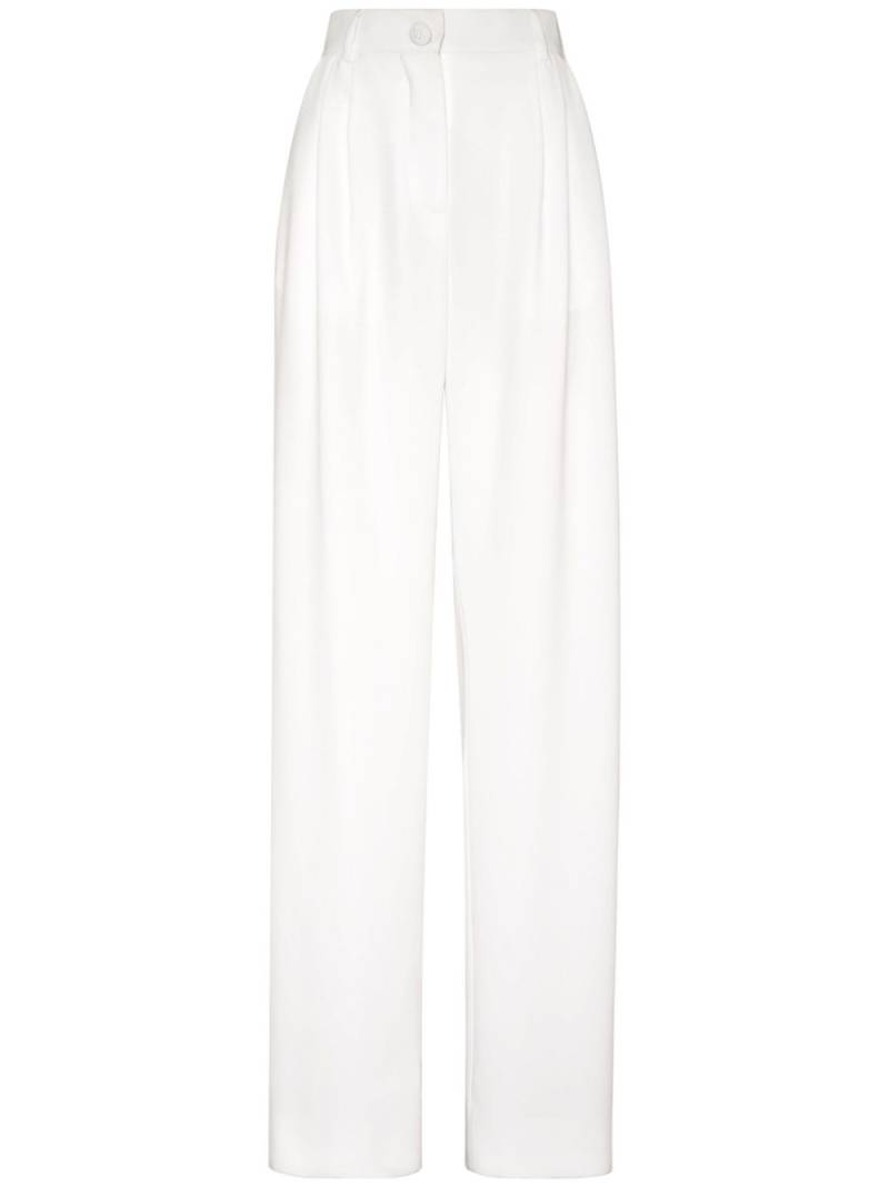 Philipp Plein high-waisted tailored trousers - White von Philipp Plein