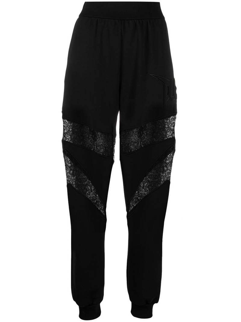 Philipp Plein lace panels joggings - Black von Philipp Plein