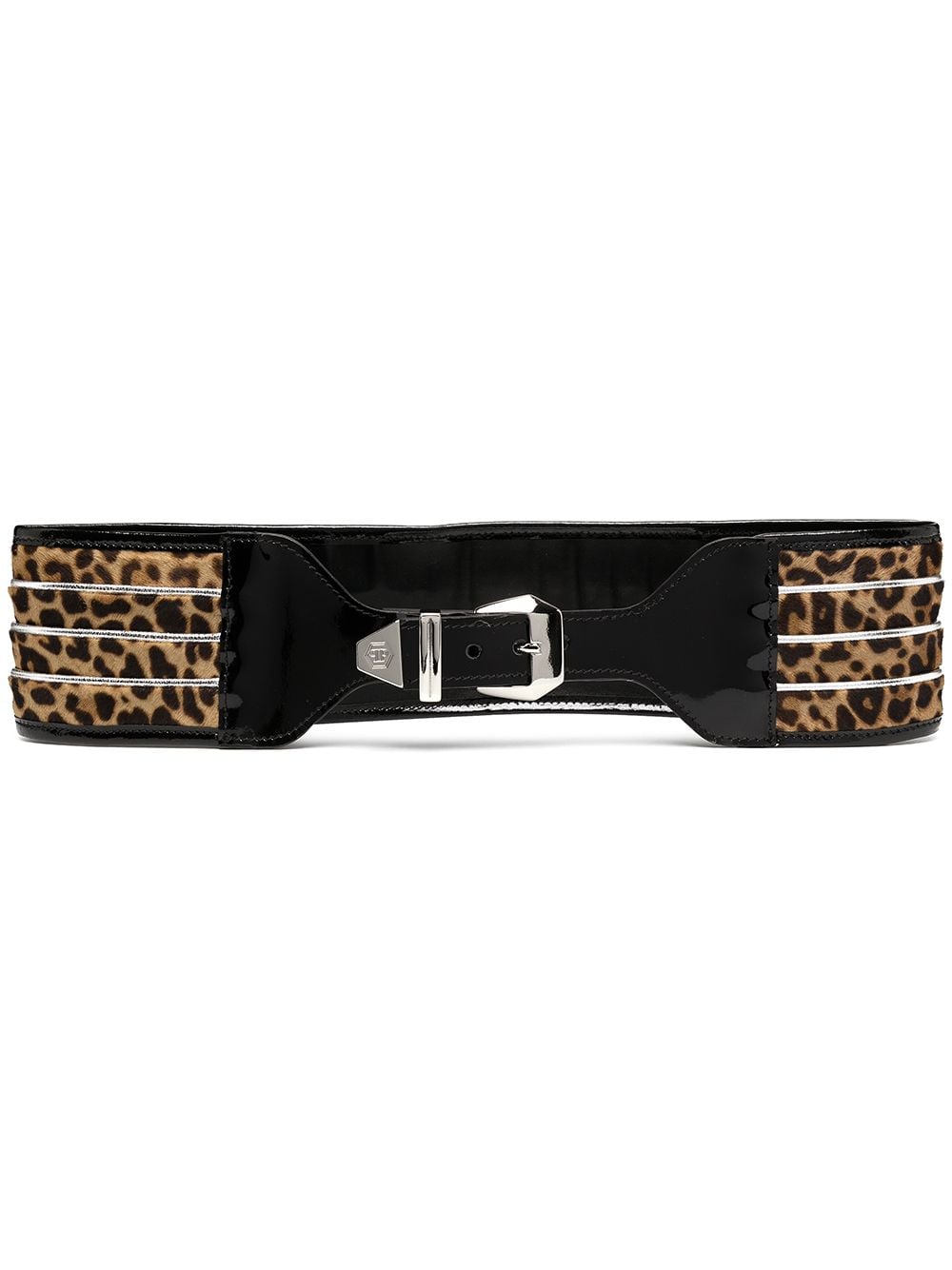 Philipp Plein leopard-print waist belt - Brown von Philipp Plein