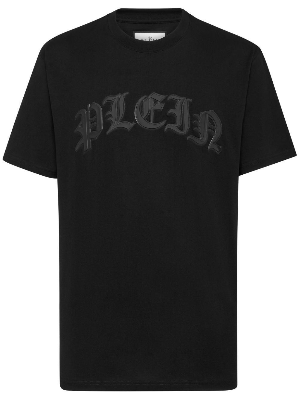 Philipp Plein logo-appliqué cotton T-shirt - Black von Philipp Plein