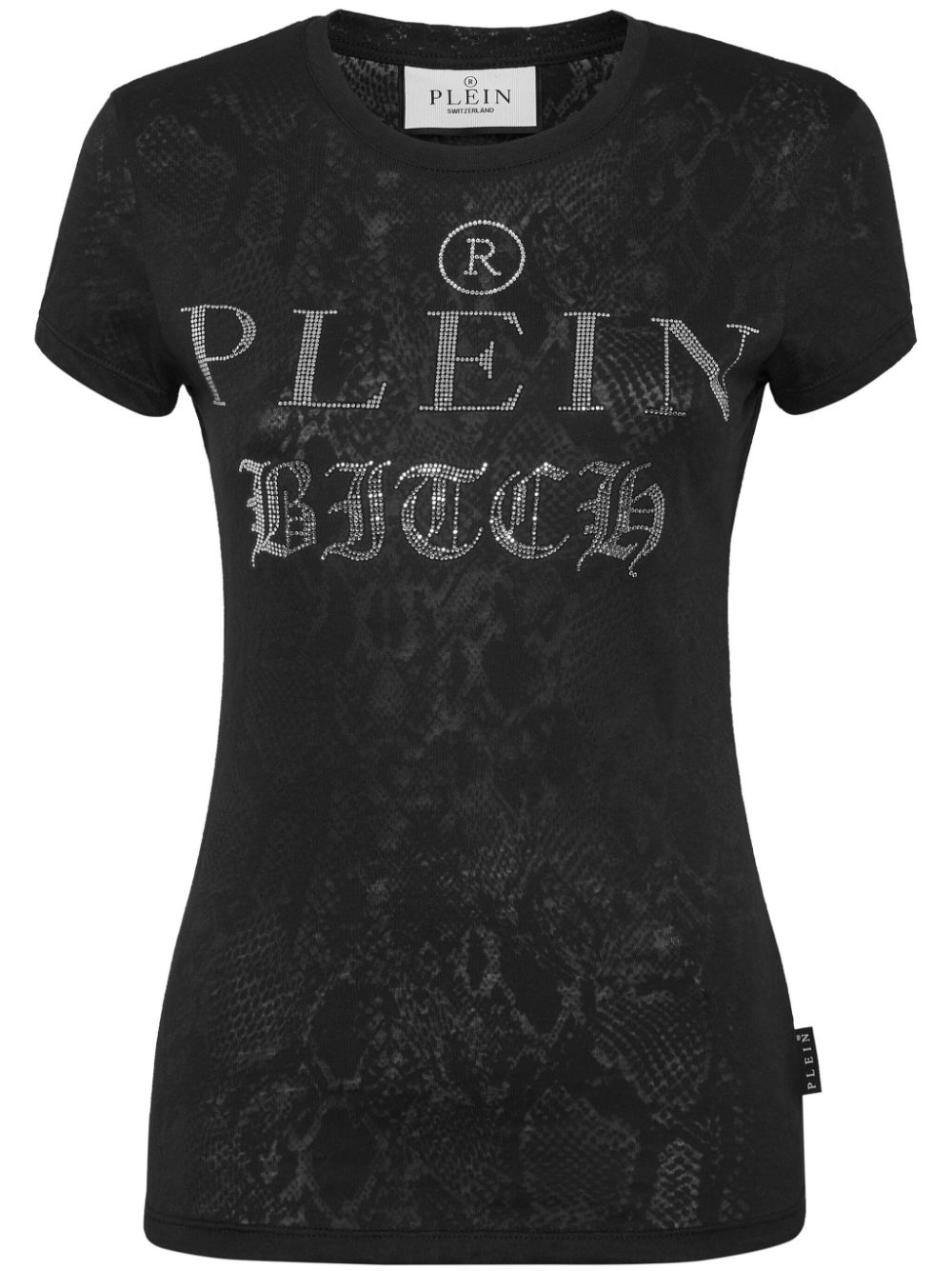 Philipp Plein logo-embellished T-shirt - Black von Philipp Plein