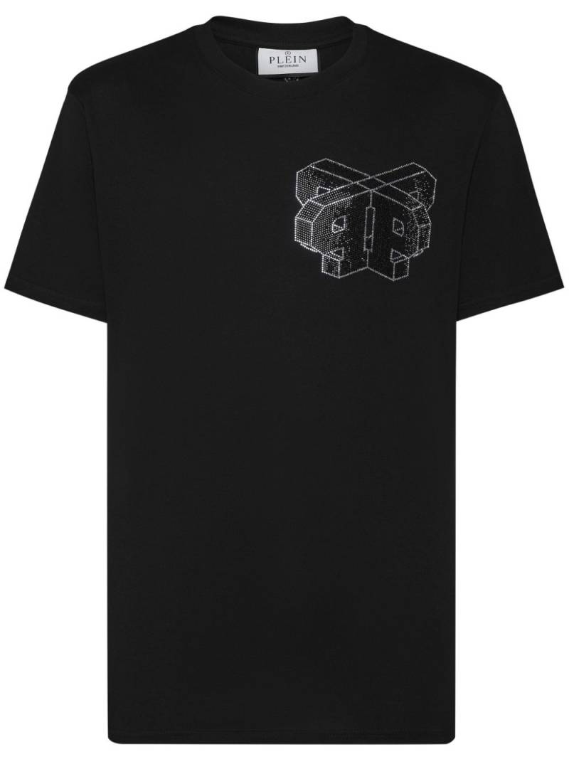 Philipp Plein logo-embellished cotton T-shirt - Black von Philipp Plein