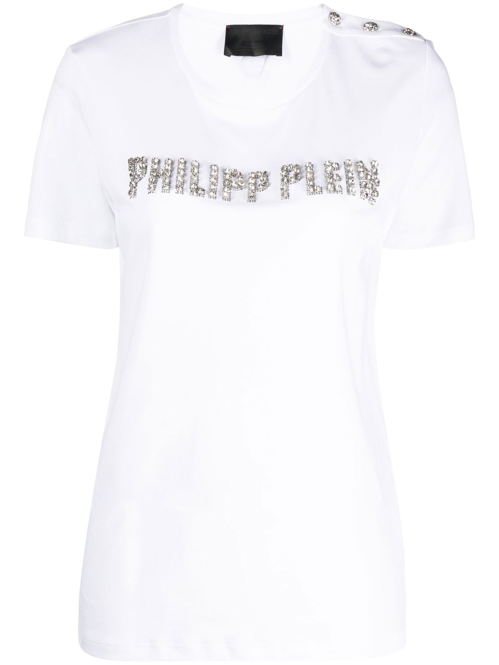 Philipp Plein logo-embellished short-sleeve T-shirt - White von Philipp Plein