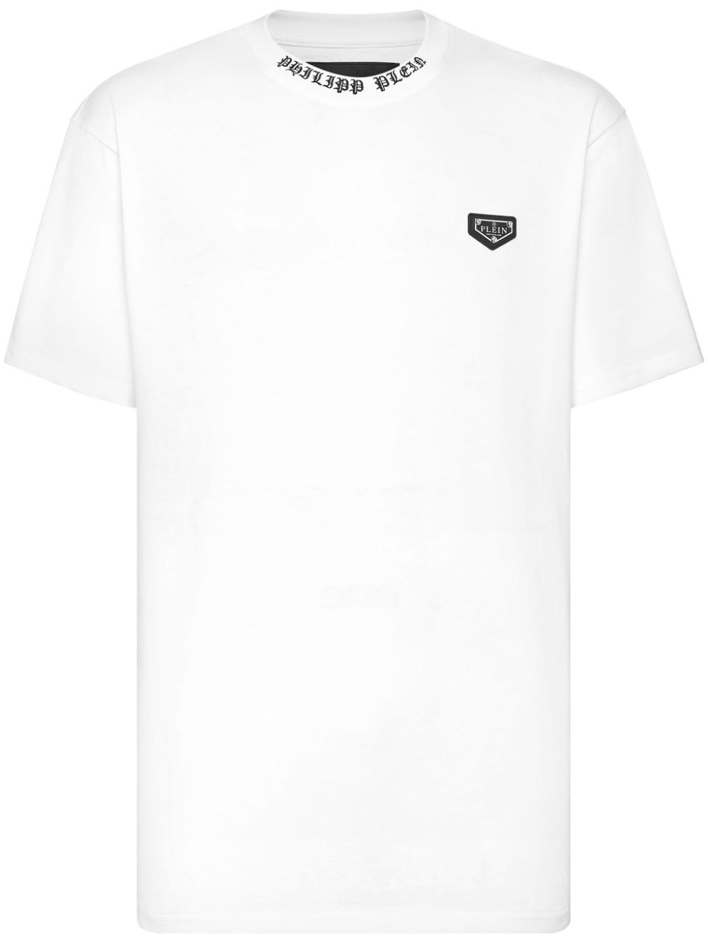 Philipp Plein logo-plaque T-shirt - White von Philipp Plein