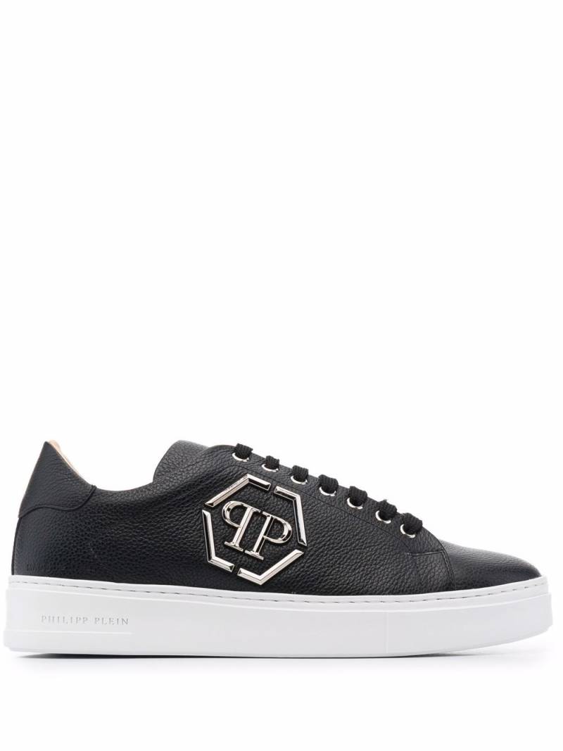 Philipp Plein logo plaque sneakers - Black von Philipp Plein