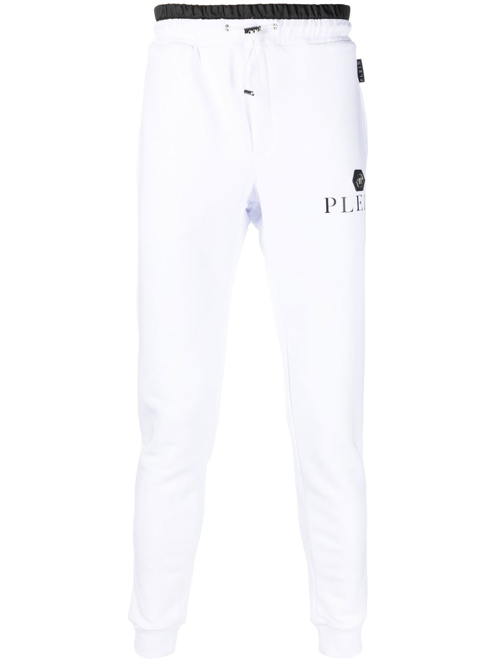 Philipp Plein logo-plaque track pants - White von Philipp Plein