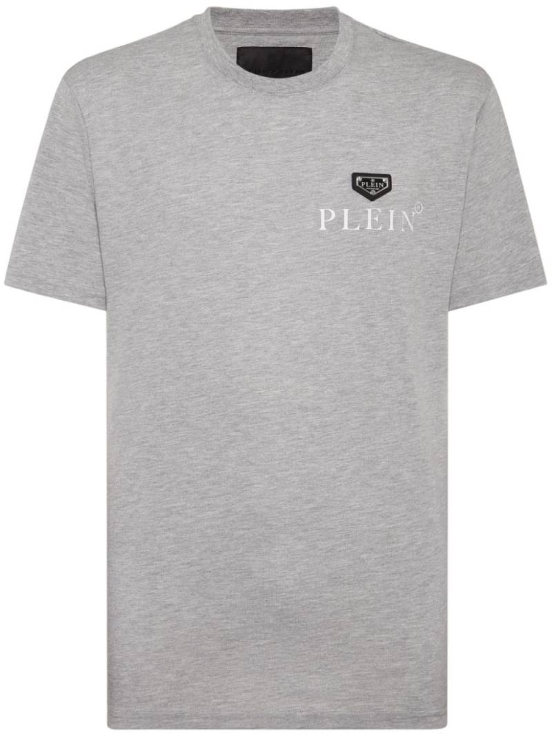 Philipp Plein logo-print T-shirt - Grey von Philipp Plein