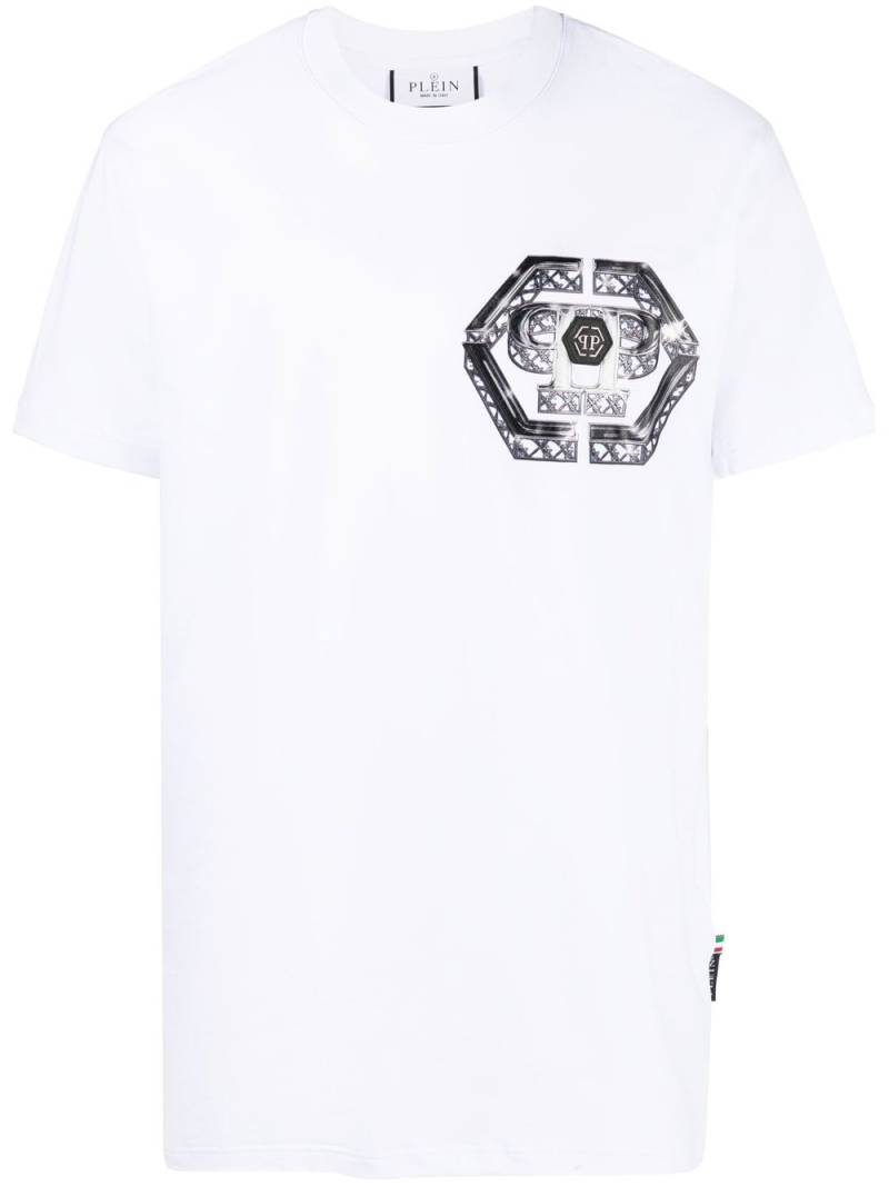 Philipp Plein logo print T-shirt - White von Philipp Plein