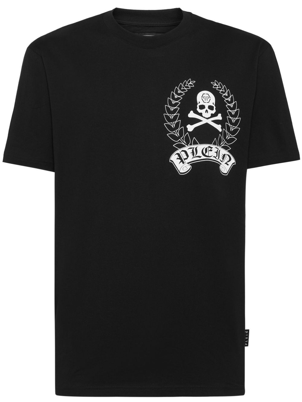 Philipp Plein logo-print cotton T-shirt - Black von Philipp Plein