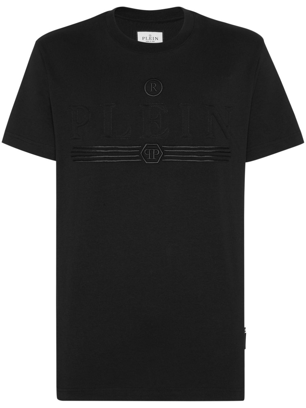 Philipp Plein logo-print cotton T-shirt - Black von Philipp Plein