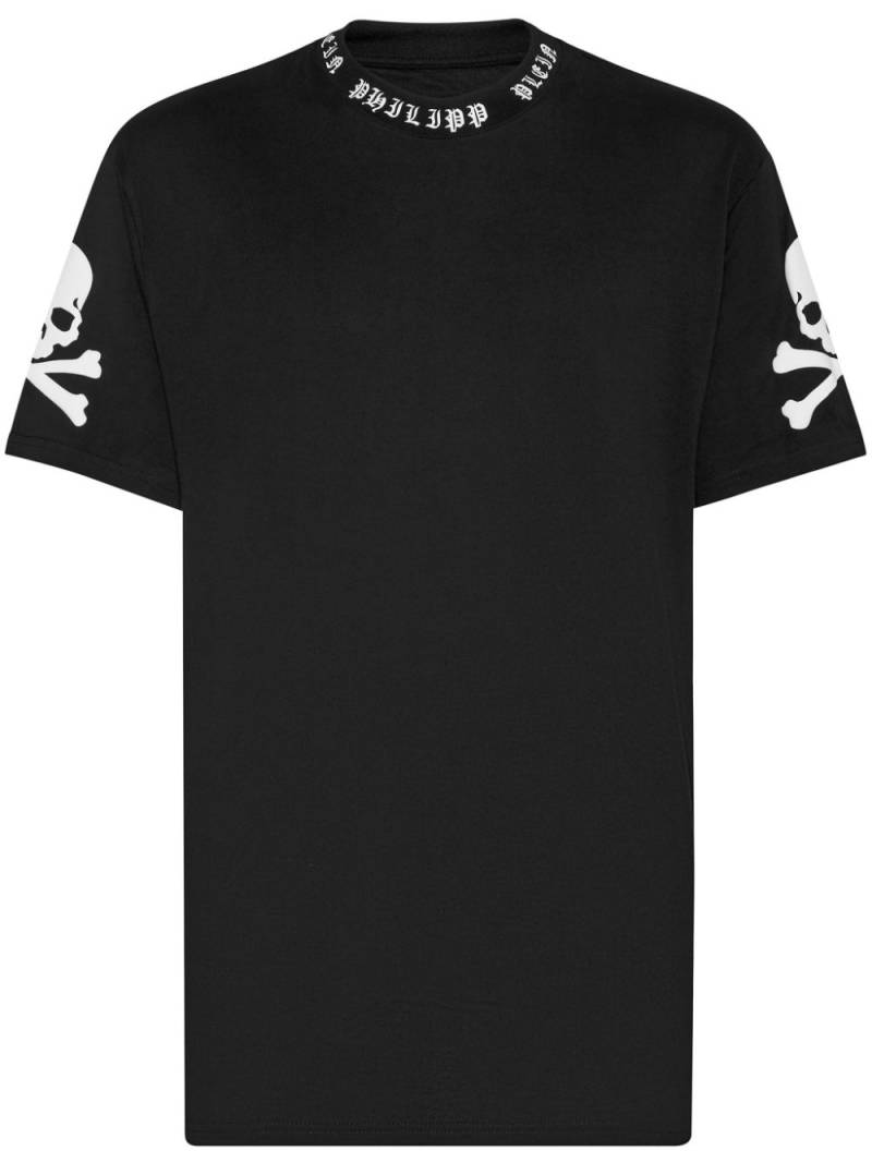 Philipp Plein logo-print cotton T-shirt - Black von Philipp Plein