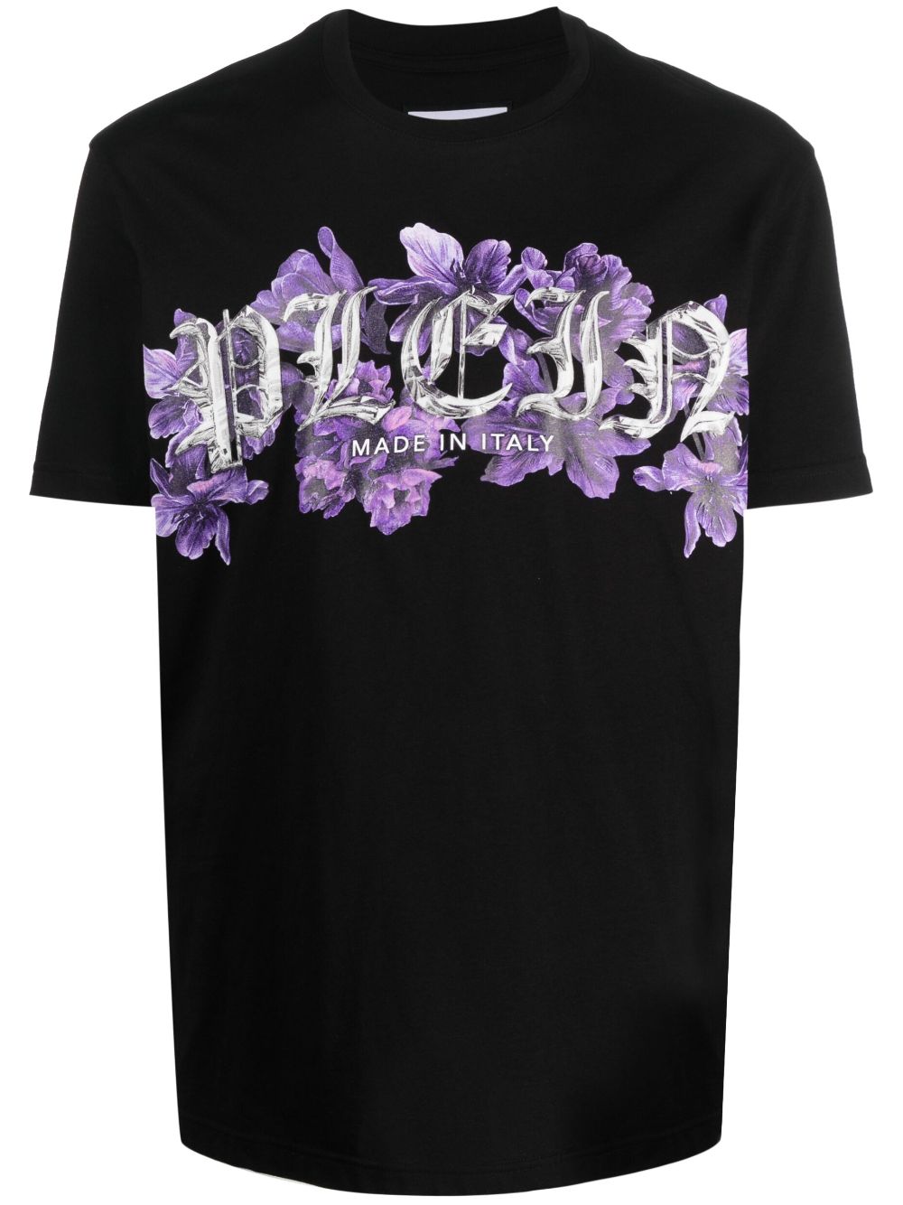 Philipp Plein logo-print cotton T-shirt - Black von Philipp Plein