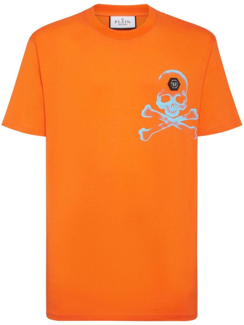 Philipp Plein logo-print cotton T-shirt - Orange von Philipp Plein