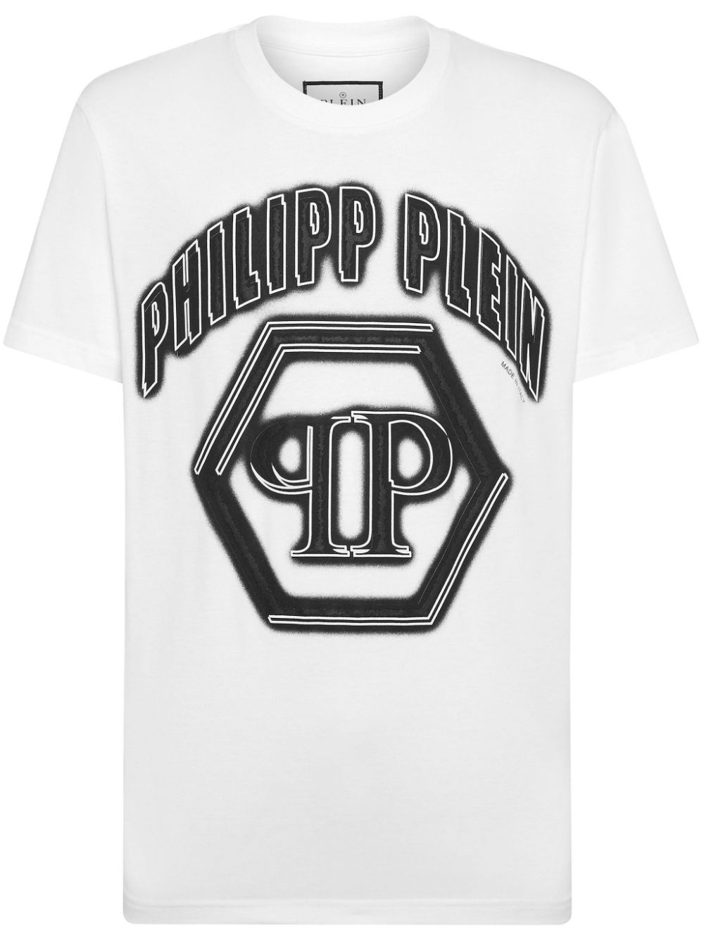 Philipp Plein logo-print cotton T-shirt - White von Philipp Plein