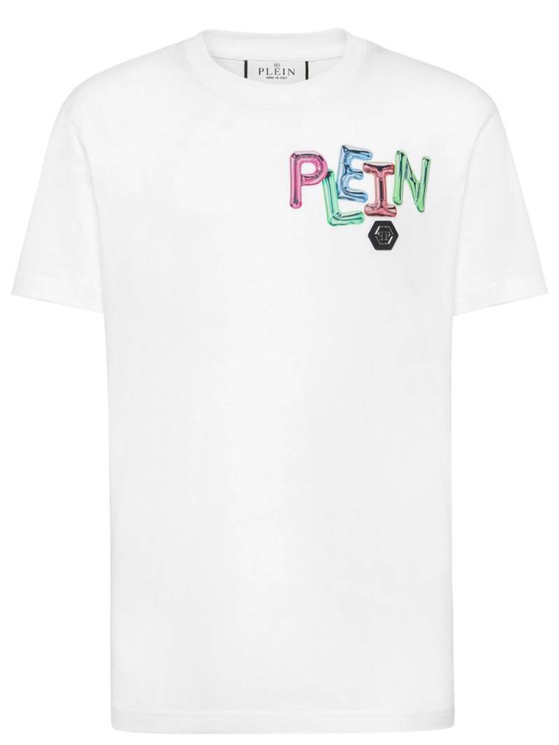 Philipp Plein logo-print cotton T-shirt - White von Philipp Plein