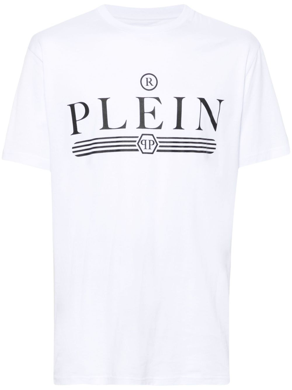 Philipp Plein logo-print cotton T-shirt - White von Philipp Plein