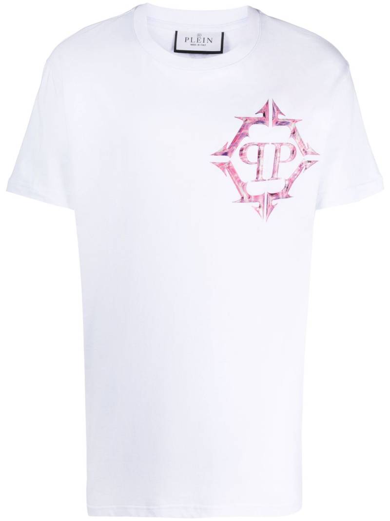 Philipp Plein logo-print cotton T-shirt - White von Philipp Plein