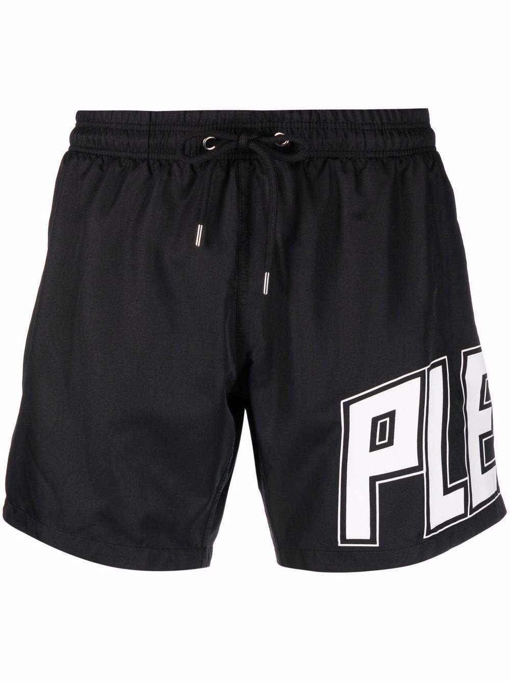 Philipp Plein logo-print swim shorts - Black von Philipp Plein