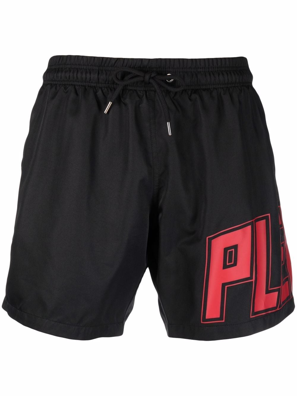 Philipp Plein logo-print swim shorts - Black von Philipp Plein