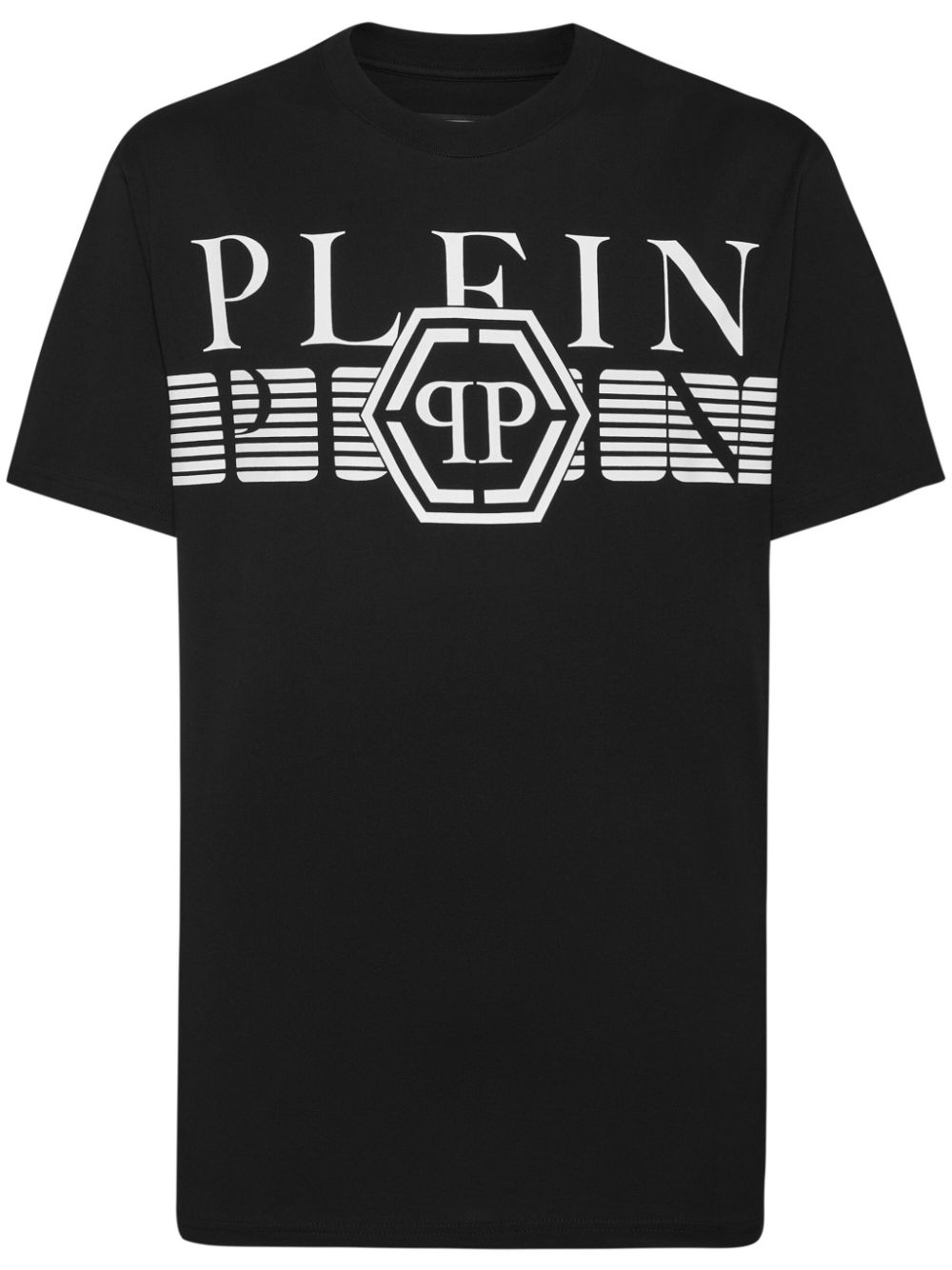 Philipp Plein logo print t-shirt - Black von Philipp Plein